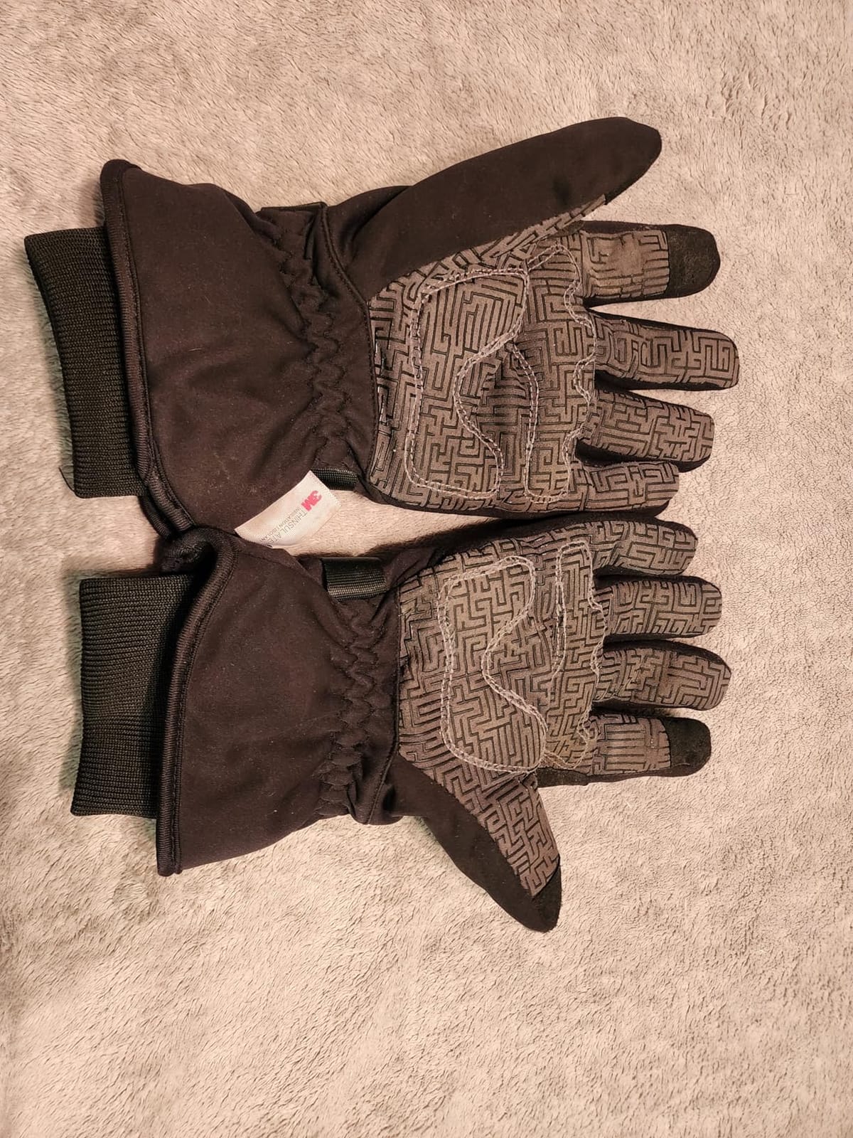 MOREOK Waterproof & Windproof -30°F Winter Gloves for Men/Women, 3M Thinsulate Thermal Gloves Touch Screen Warm Gloves for Skiing,Cycling,Motorcycle,Running customer photo 2
