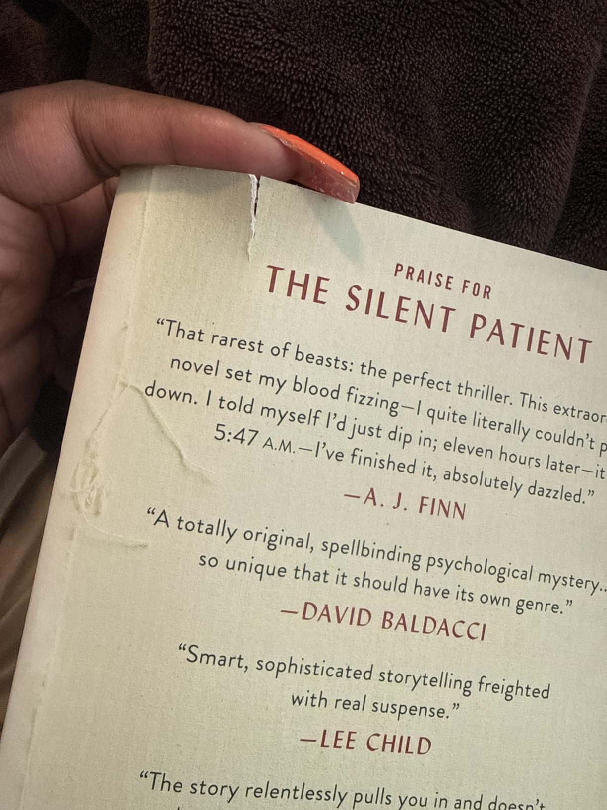 The Silent Patient customer photo 2