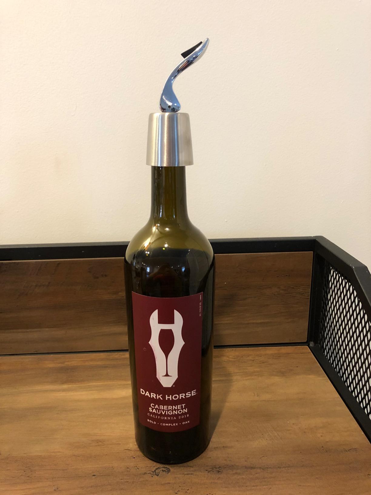 2-Pack Wine Stoppers, Airtight Seals to Keep Wine Fresh, Easy Press-to-Seal | Leakproof for horizontal storage, Expanding silicone seal, Reusable, Sleek stainless steel design, Ideal gift for wine lovers customer photo 2