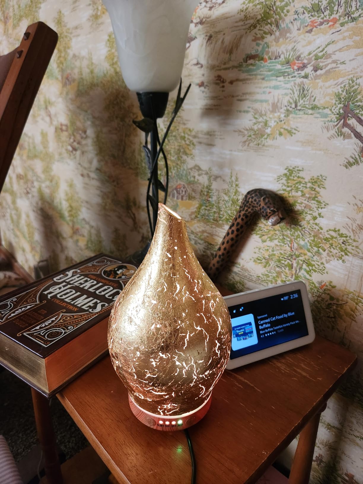 Porseme Essential Oil Diffuser 150ml Handmade Glass Diffuser 6H Runtime customer photo 1