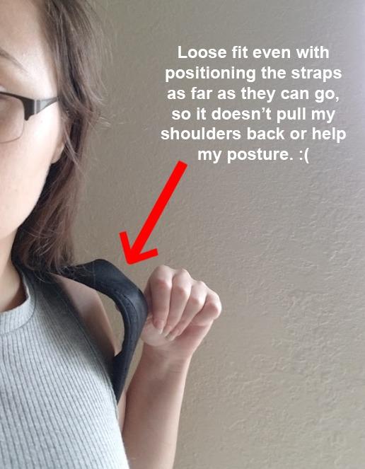 Posture Corrector for Men and Women, Bodywellness Fix Upper Back Brace for Clavicle Support, Adjustable Back Straightener and Providing Pain Relief from Neck, Back & Shoulder Under Clothes customer photo 1