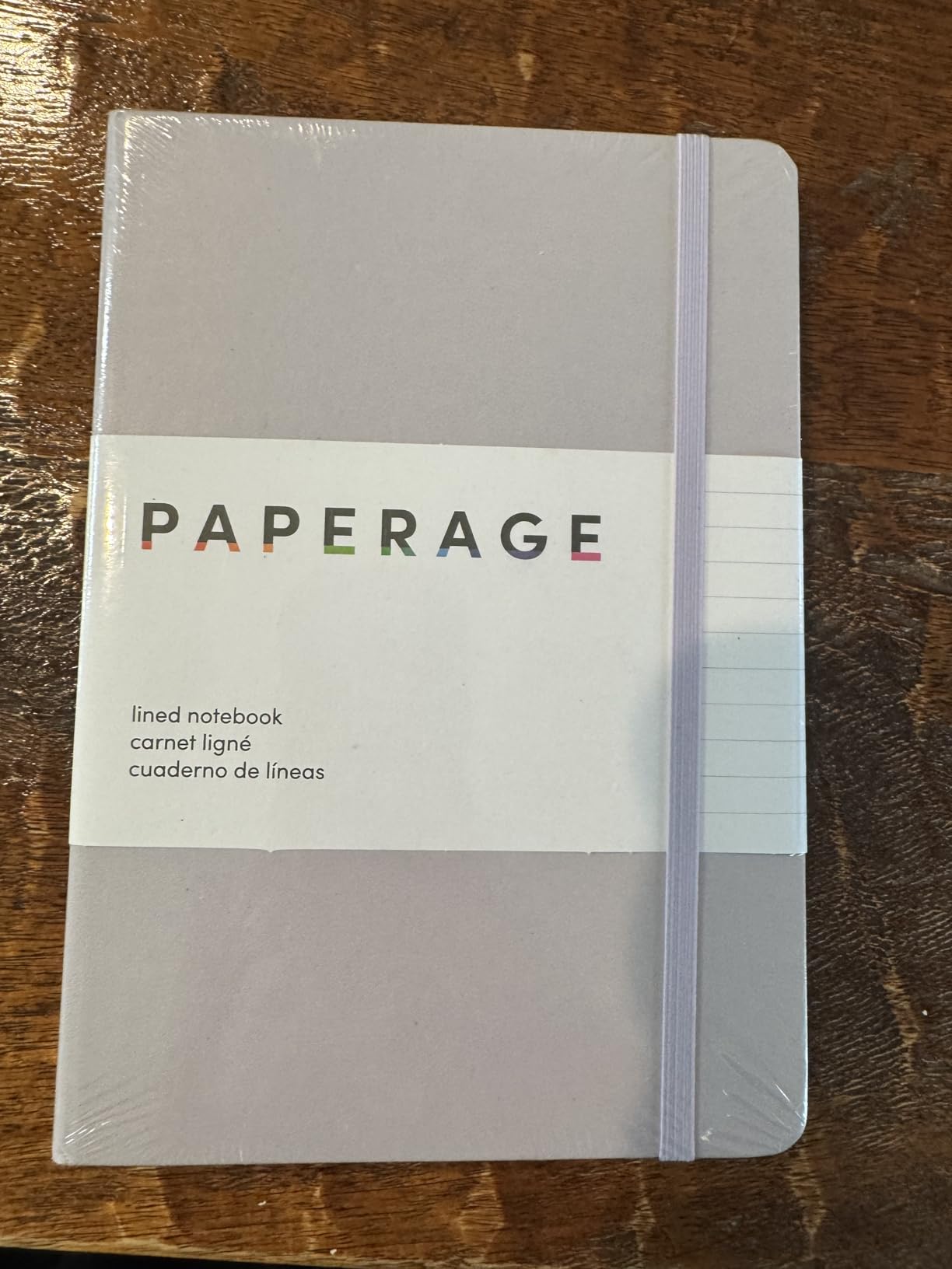 PAPERAGE Lined Journal Notebook, Hardcover Journal for Women & Men, 160 Pages, (5.6 in x 8 in), College Ruled Journaling Notebook for Work, School Supplies & Note Taking, (Black) customer photo 2