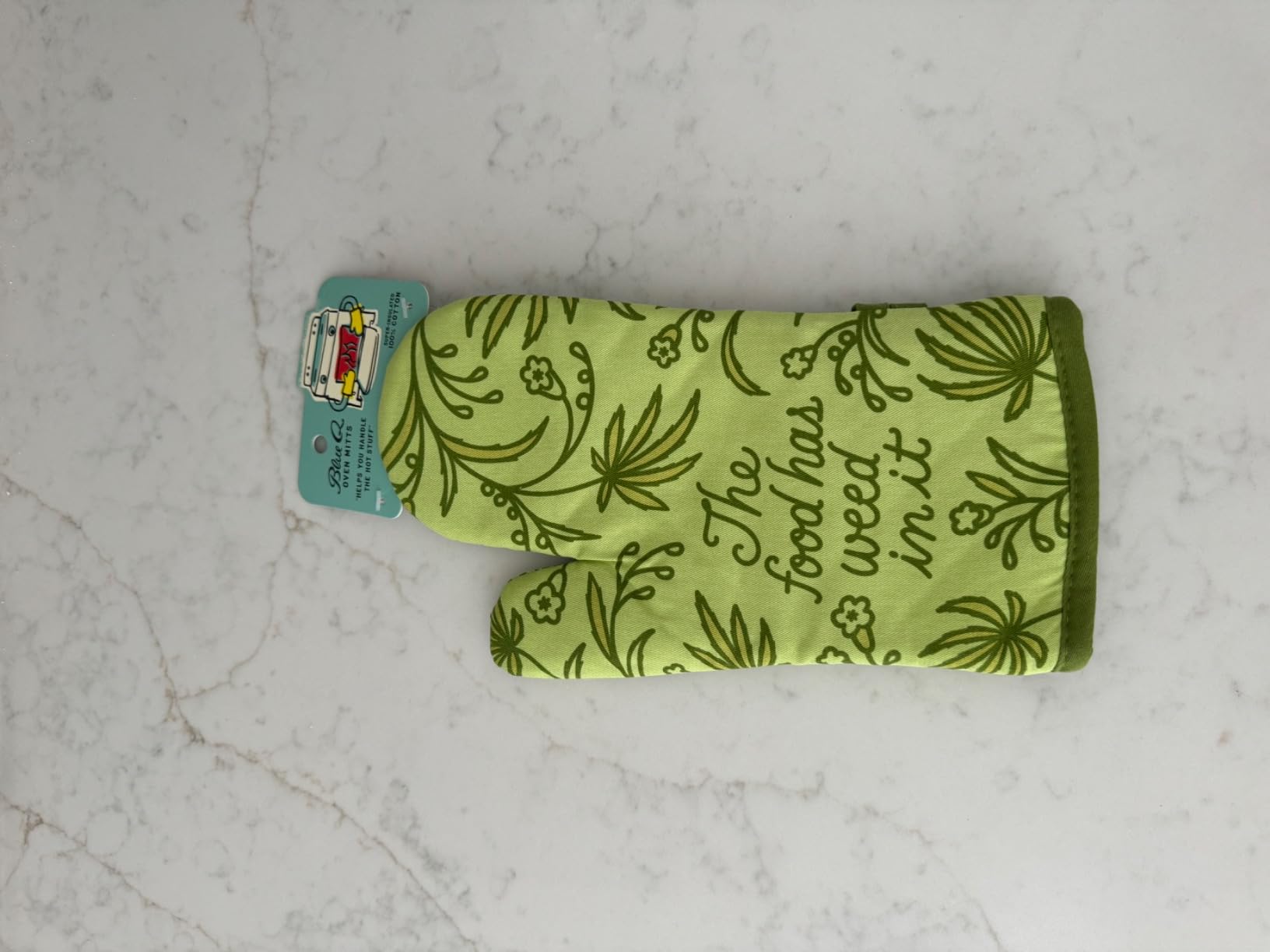 Blue Q Oven Mitts - Cute Kitchen Accessories & Kitchen Gifts - The Secret customer photo 2