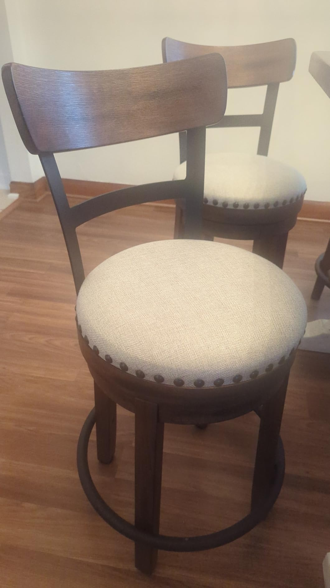 Signature Design by Ashley Valebeck Counter Height Bar Stool, Brown customer photo 2