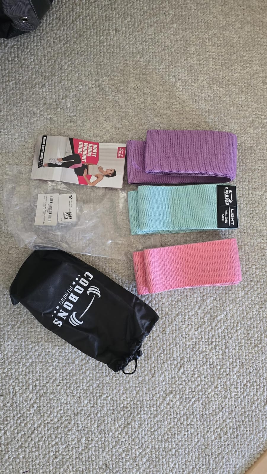 Fabric Resistance Bands for Working Out customer photo 1
