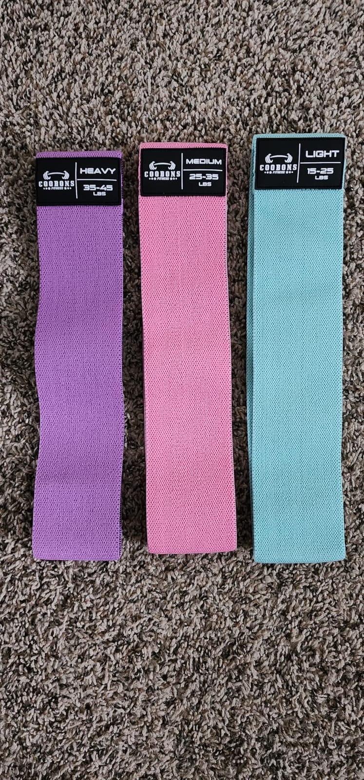 Fabric Resistance Bands for Working Out customer photo 2