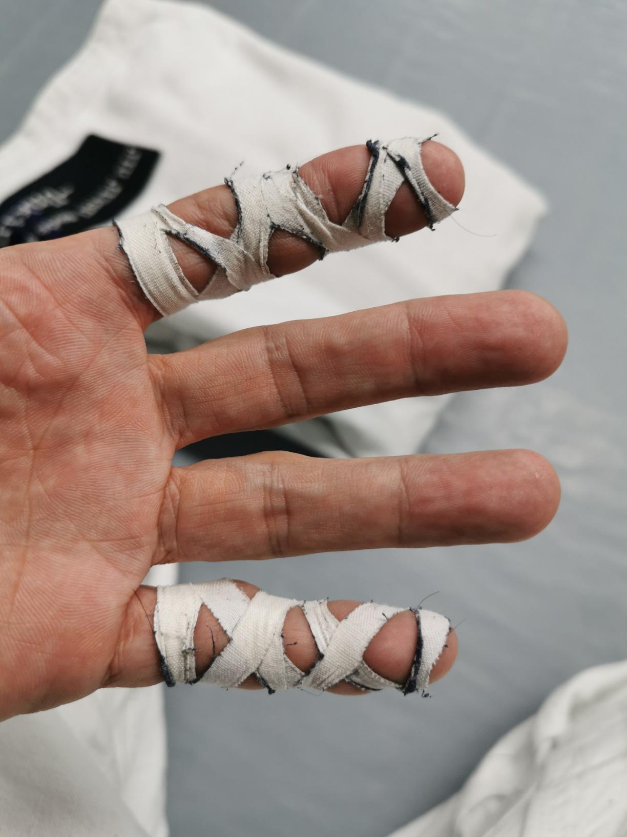 Hampton Adams Pro Finger Tape, Non Slip Grip for BJJ & Climbing customer photo 1