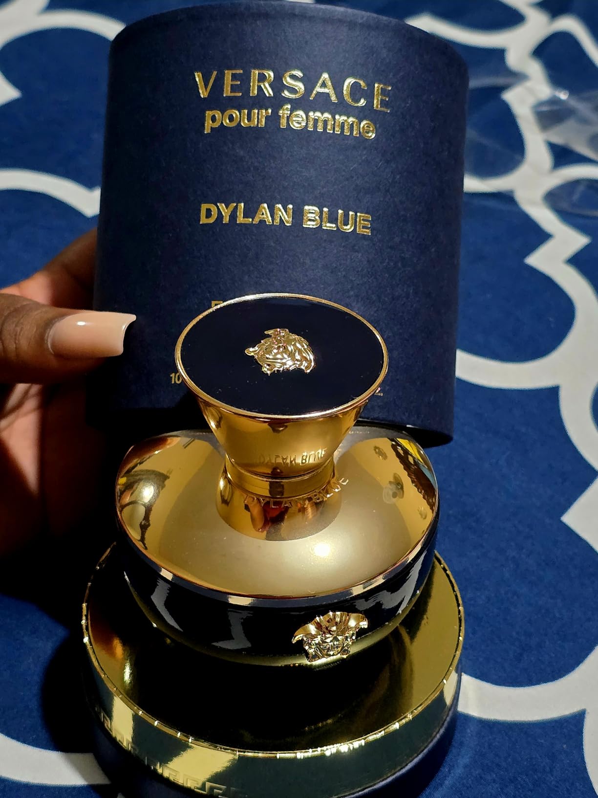 Versace Dylan Blue Pour Femme for Women Eau De Parfum Spray, 3.4 Oz customer photo 1