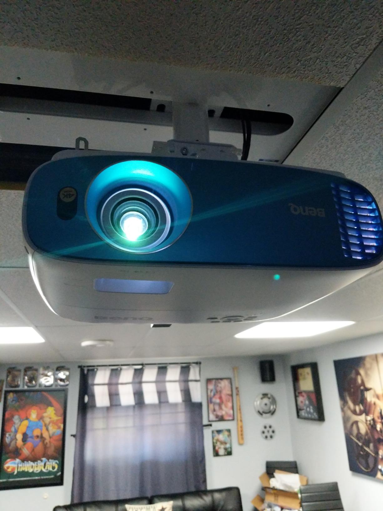 BenQ TK800M 4K UHD Home Theater Projector with HDR and HLG | 3000 Lumens for Ambient Lighting | 96% Rec. 709 for Accurate Colors | Keystone for Easy Setup | 3D Capable customer photo 1