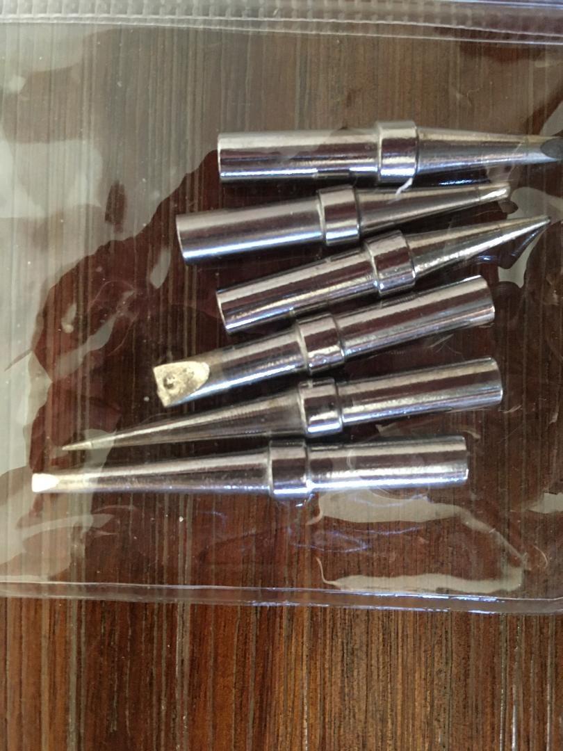 Solder Tips 6pcs for Weller ET Soldering Iron, Replacement Tips for WES51/50,WESD51,PES51 / 50,WE1010NA WCC100 LR21 ET Tip Series (6PCS-01) customer photo 2