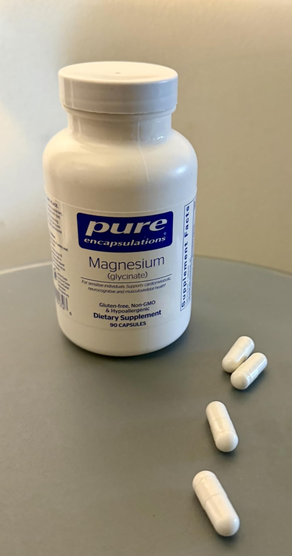 Pure Encapsulations Magnesium (Glycinate), 90 Capsules customer photo 1