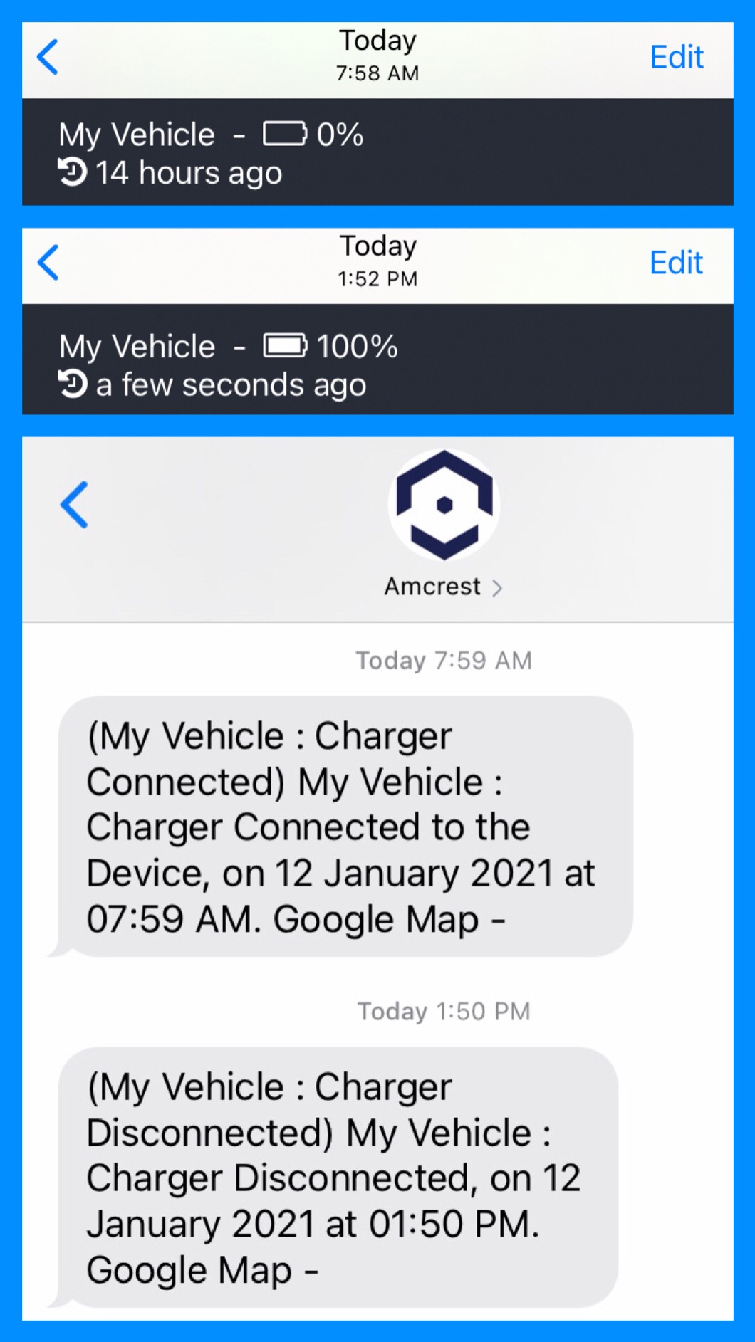 Amcrest GPS GL300 GPS Tracker for Vehicles (4G LTE) - Portable Mini Hidden Real-Time GPS Tracking Device for Vehicles, Cars, Kids, Pets, Assets, Text/Email/Push Alerts, Twin Magnet Weatherproof Case customer photo 2