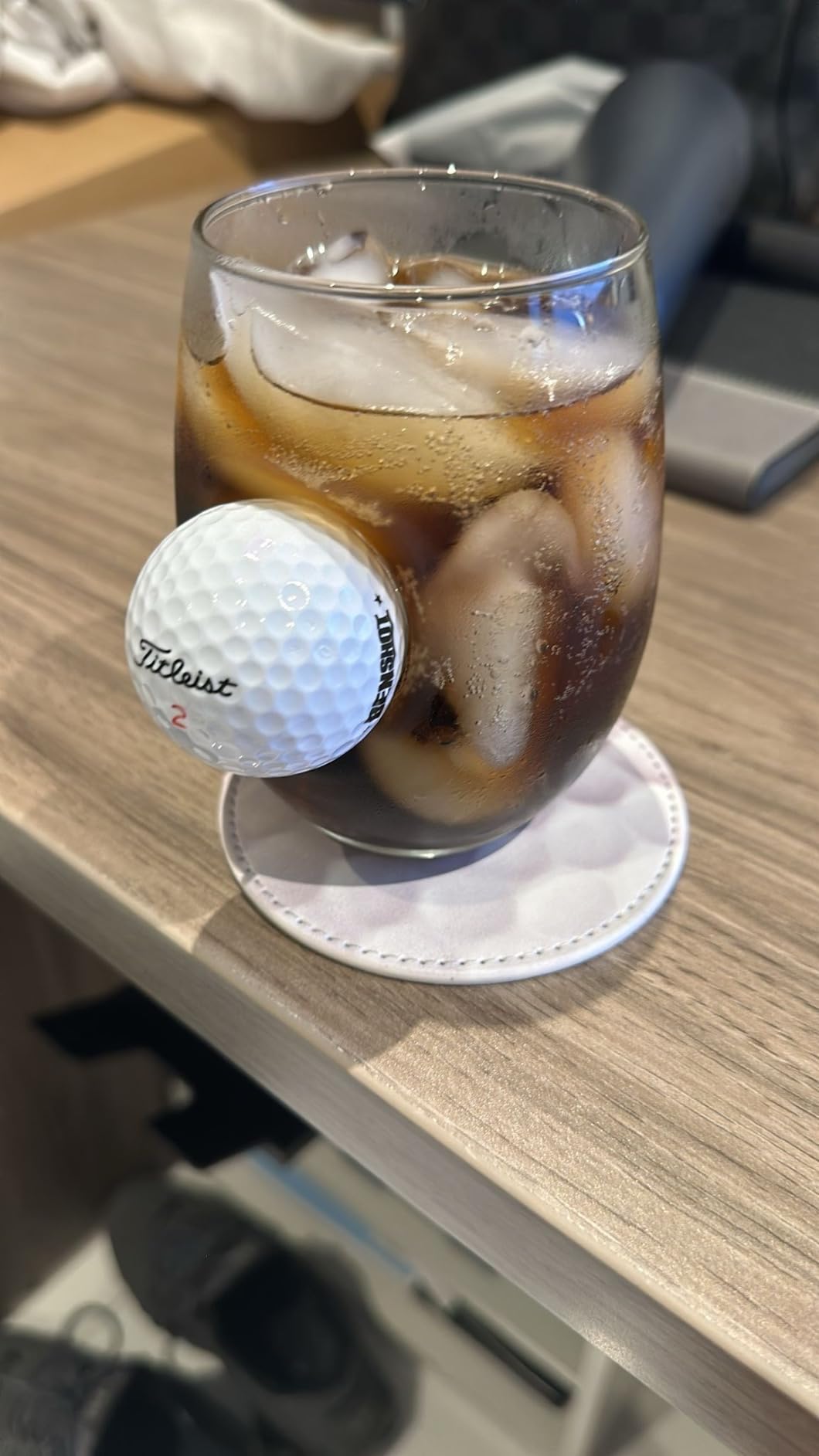 BenShot Golf Ball Pint Glass - 16oz | Made in the USA customer photo 1