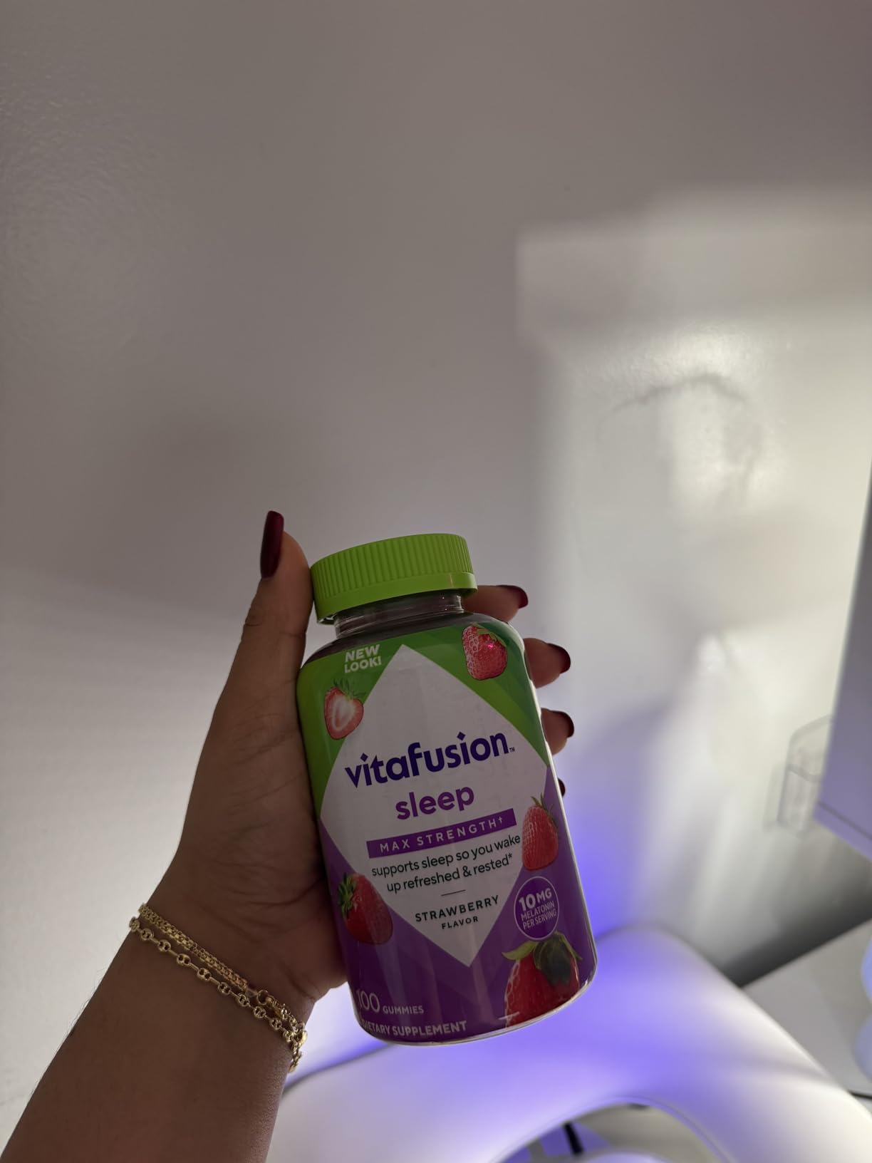 Vitafusion Melatonin Gummies 10mg Per 2 Gummies | 100 Count customer photo 2