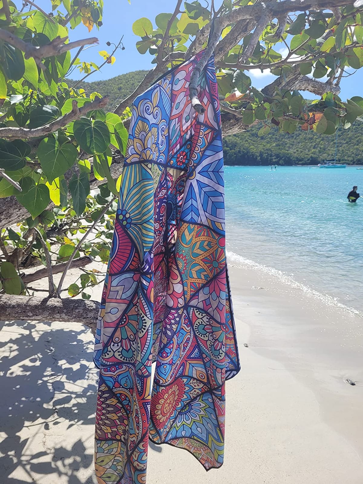 ECCOSOPHY Microfiber Beach Towel - Quick Dry, Sand Free and Oversized 71x35 customer photo 2