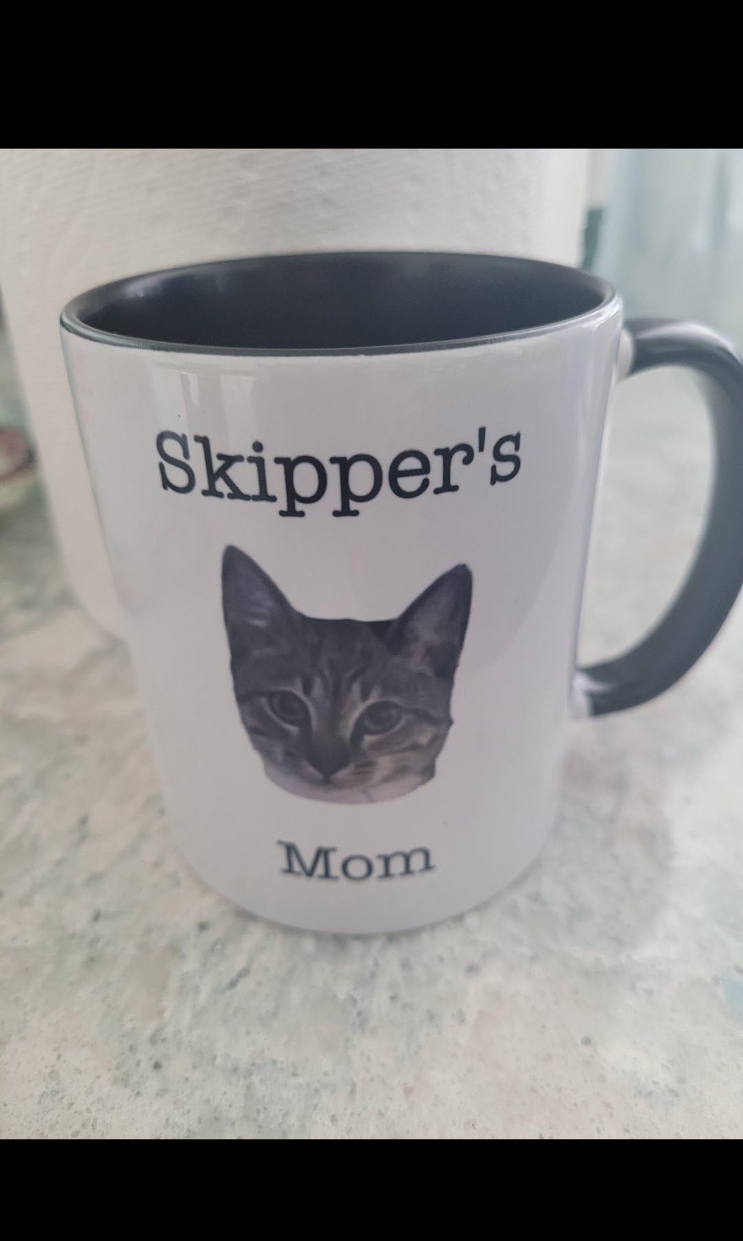 Custom Photo Coffee Mugs, 11 Oz or 15 oz, Personalized Mugs with Picture, Text, Name - Photo Gifts, Custom Mugs with Pictures, Taza Personalizadas, White customer photo 2