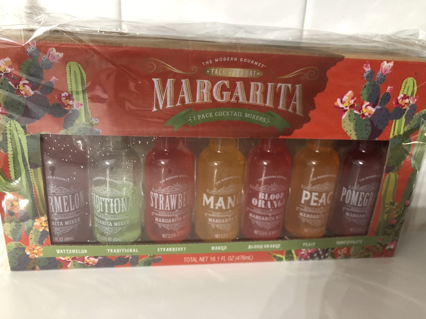 Margarita Cocktail Mixer Gift Set, Gourmet Drink Mix Collection, Set of 6 customer photo 2