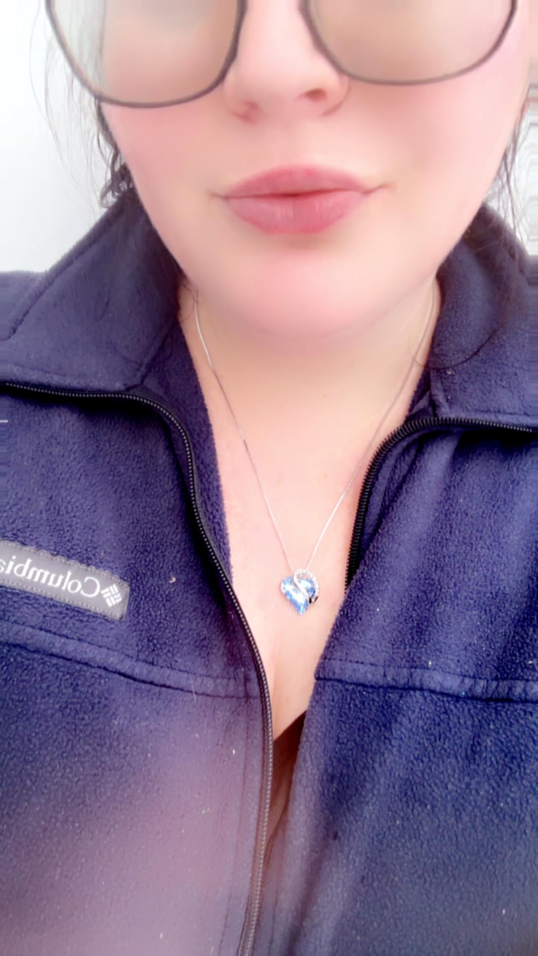 Leafael Gift Necklaces for Women, Infinity Love Birthstone Heart Crystal Pendant, Birthday Anniversary Jewelry for Wife, Mom, and Her, Silver Plated, 18