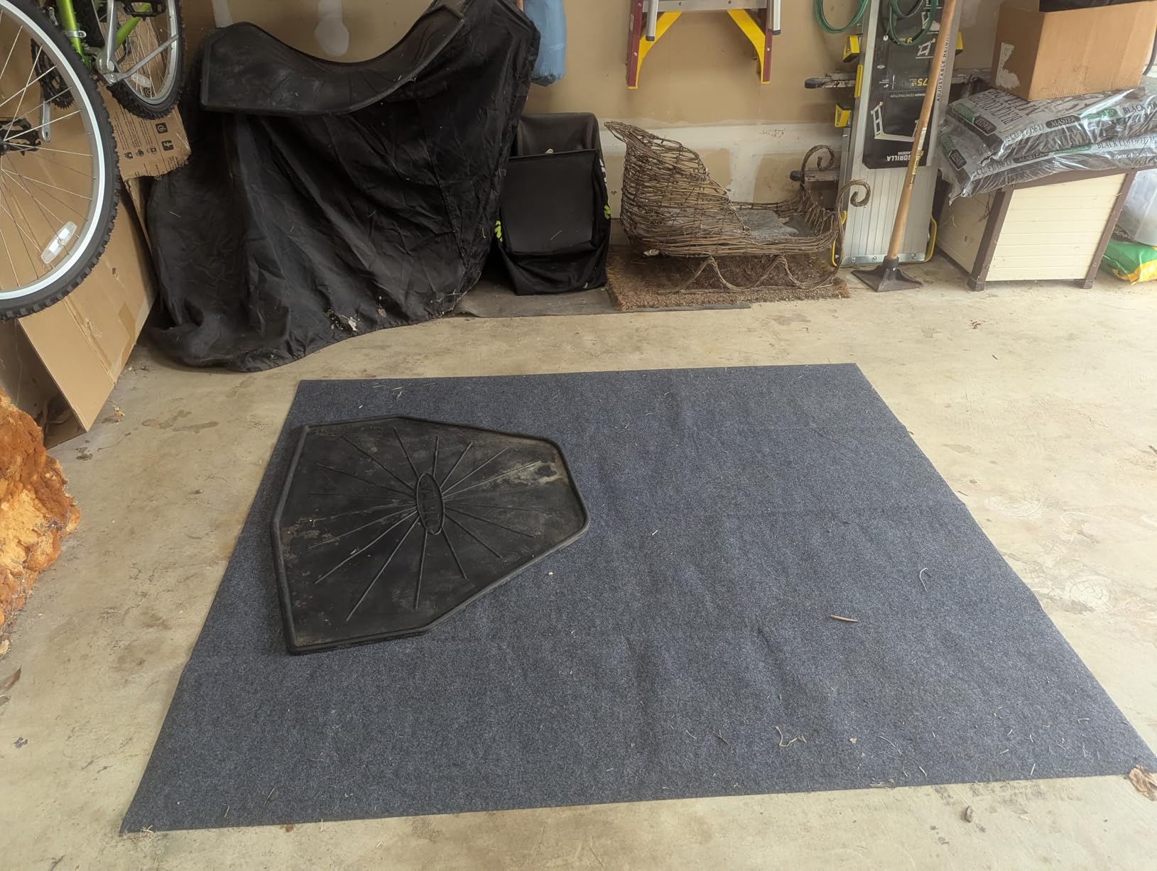 Drymate XL Oil Spill Mat, Premium Absorbent Oil Pads, USA Made, 36