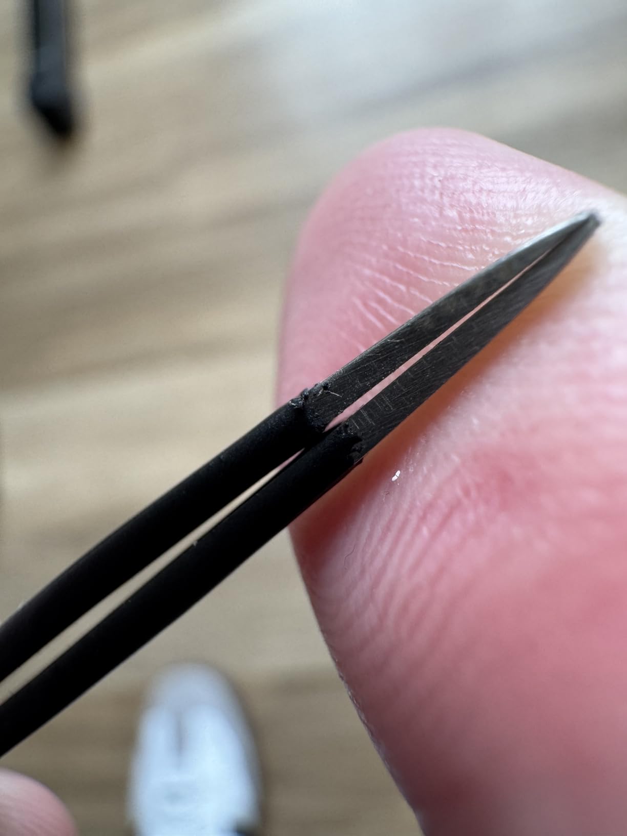 6PCS Precision Tweezers Set, Upgraded Anti-Static Stainless Steel Tweezers customer photo 1