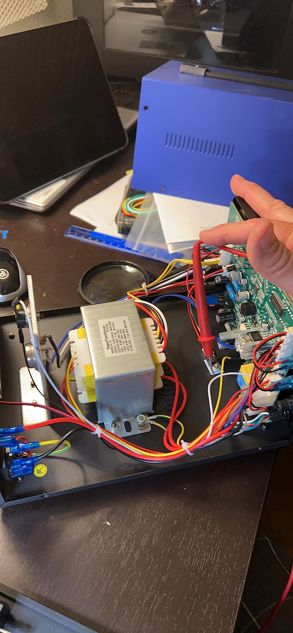 YIHUA 853D 2A USB SMD Hot Air Rework Soldering Iron Station, DC Power Supply 0-15V 0-2A with 5V USB Charging Port and 35 Volt DC Voltage Test Meter customer photo 1