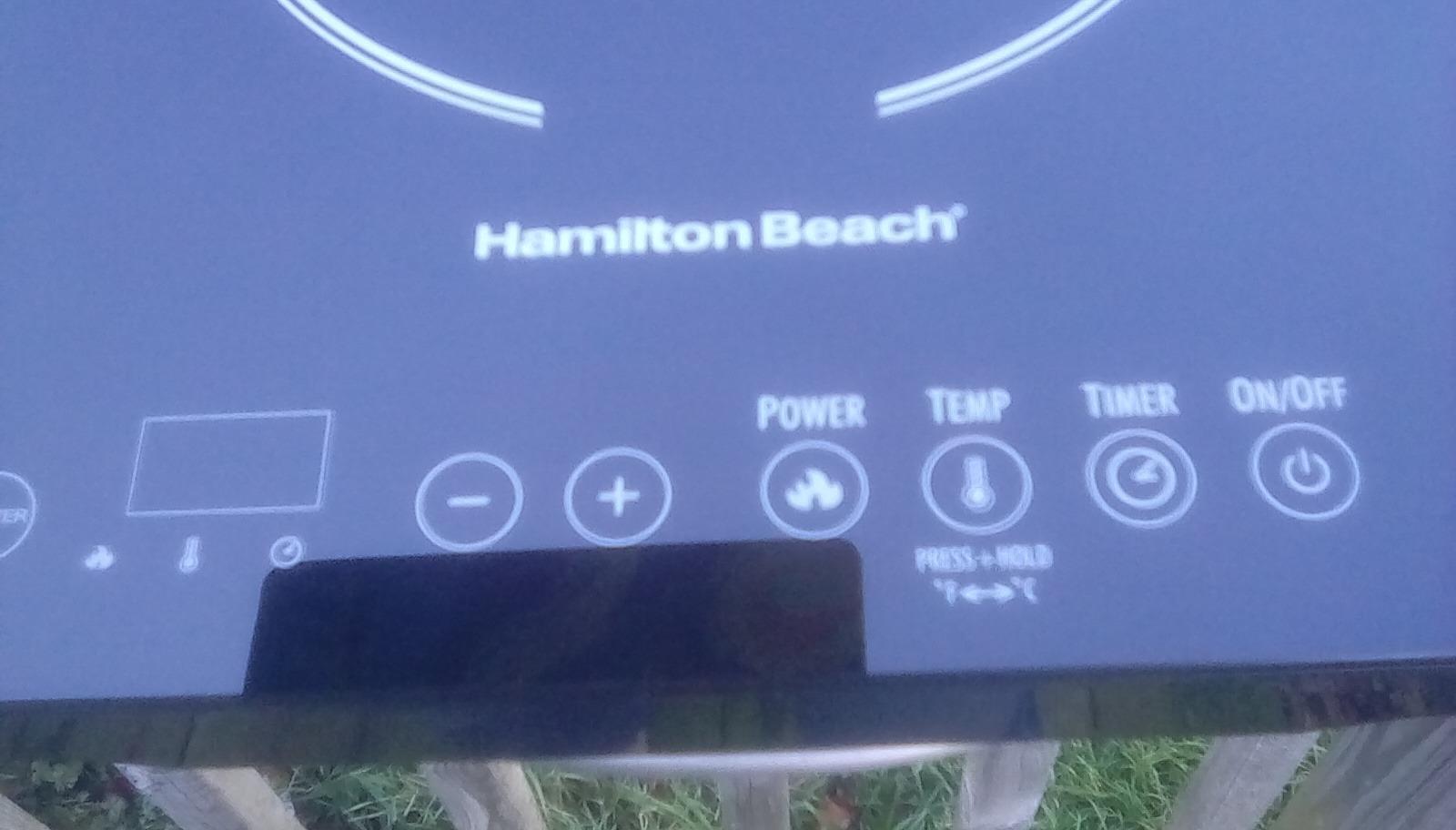 Hamilton Beach Portable Single Induction Cooktop With Fast Heating Mode customer photo 1