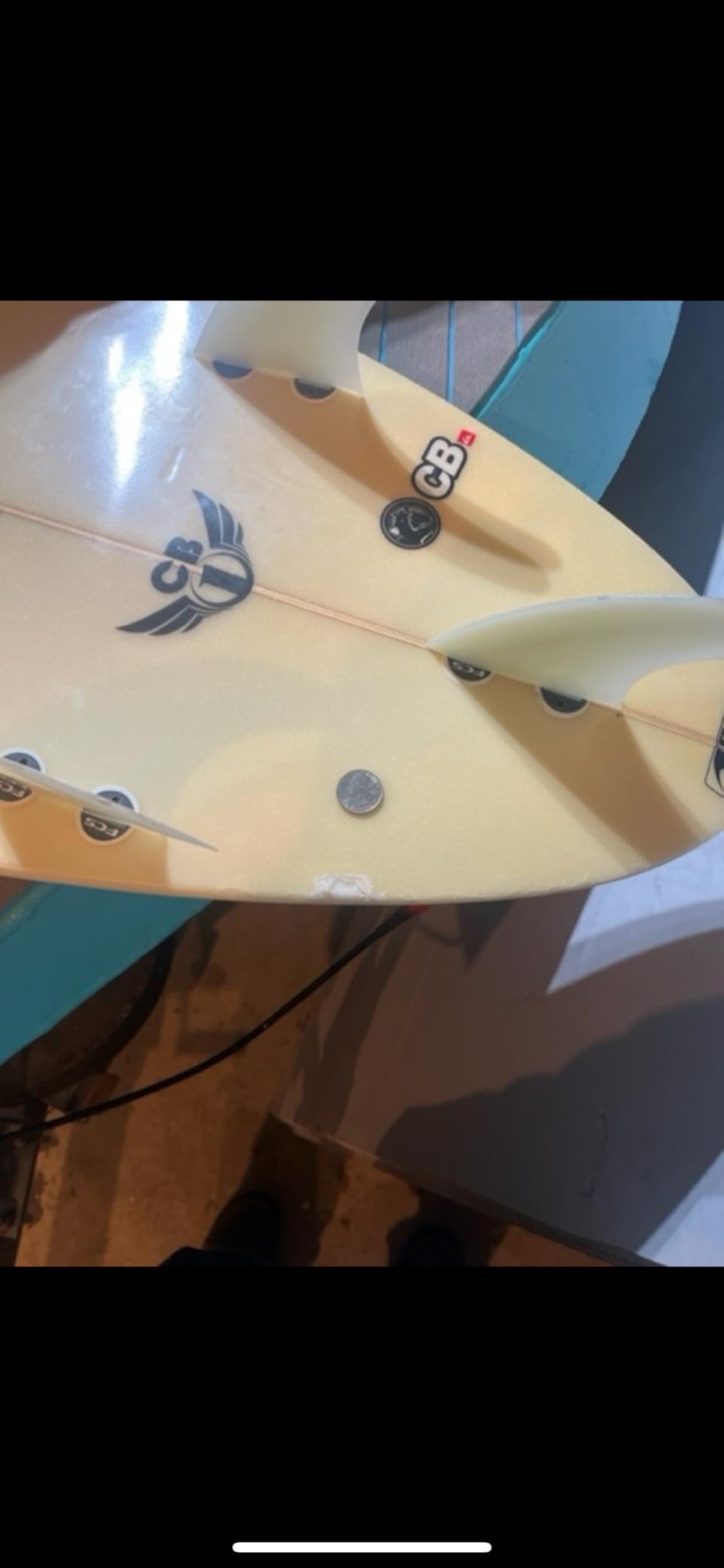 Ho Stevie! Canvas Surfboard Bag Cover - No Melted Wax on Car - Sun/Ding Protection customer photo 1