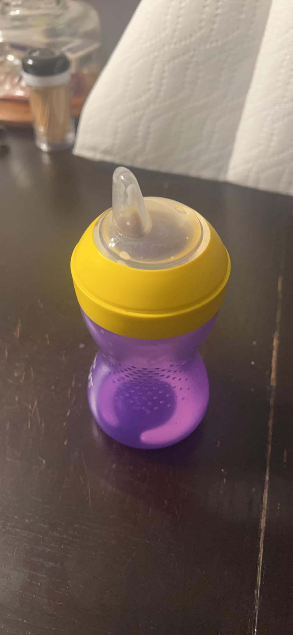 Philips Avent My Grippy Spout Sippy Cup, Soft Spout, 10 oz, BPA-Free customer photo 2