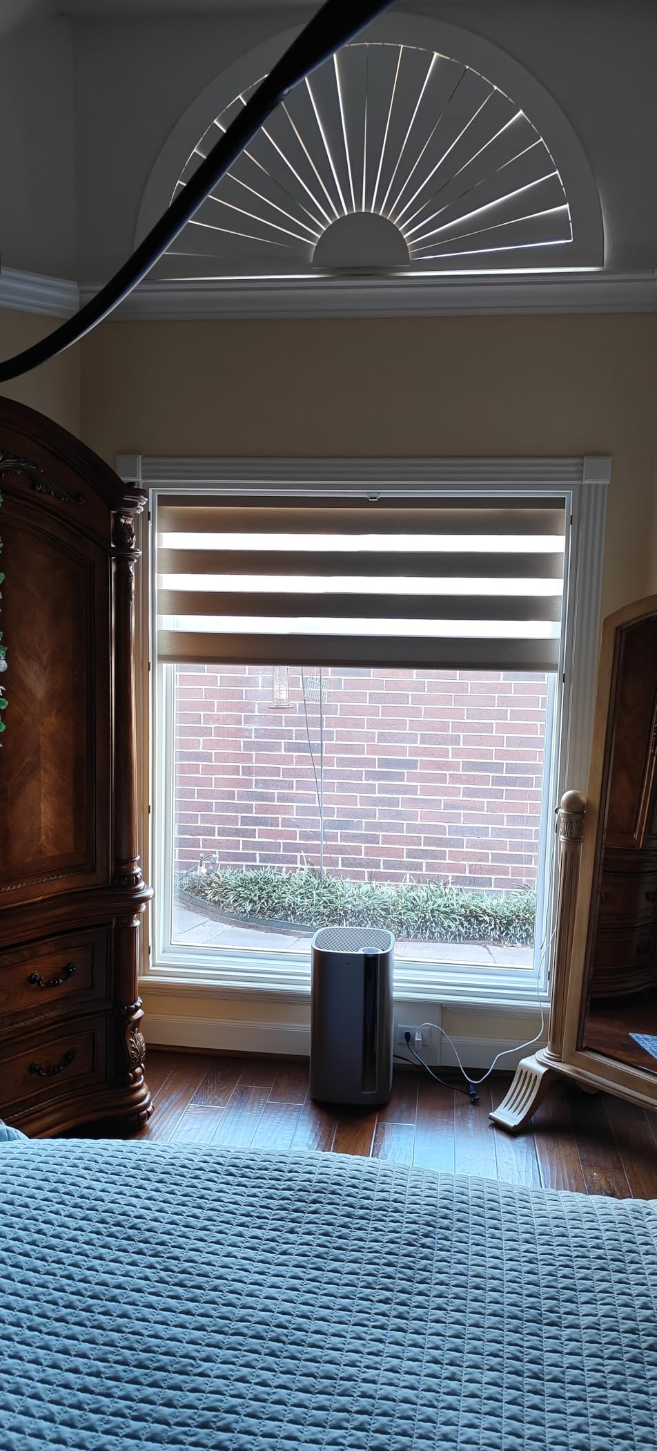 Yoolax Motorized Zebra Blinds with Remote, Room Darkening Smart Blinds customer photo 1