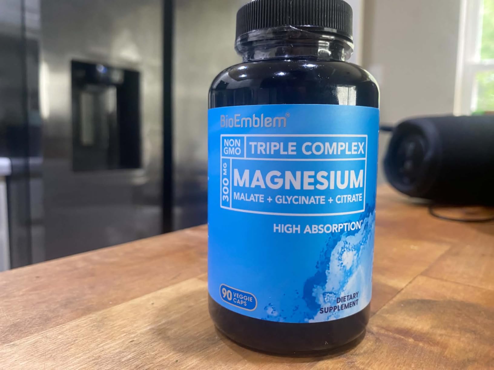 BioEmblem Magnesium Glycinate Complex, 300mg Per Serving, 90 Capsules customer photo 1