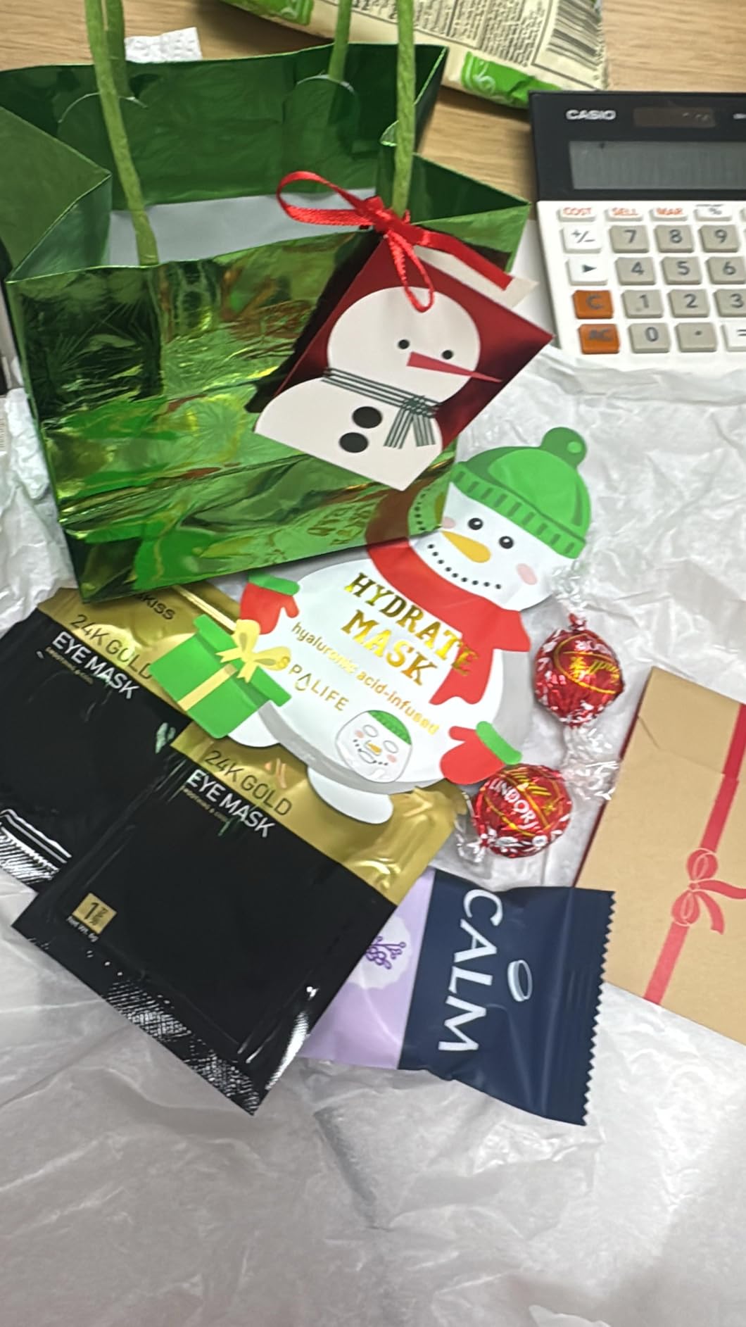 SpaLife Beauty Holiday Treats Christmas Face Mask Bundle | Korean Facial Mask | Hydrating, Soothing and Moisturizing Sheet Mask Set | Gifts & Stocking Stuffers for Women | 12 Pack customer photo 1