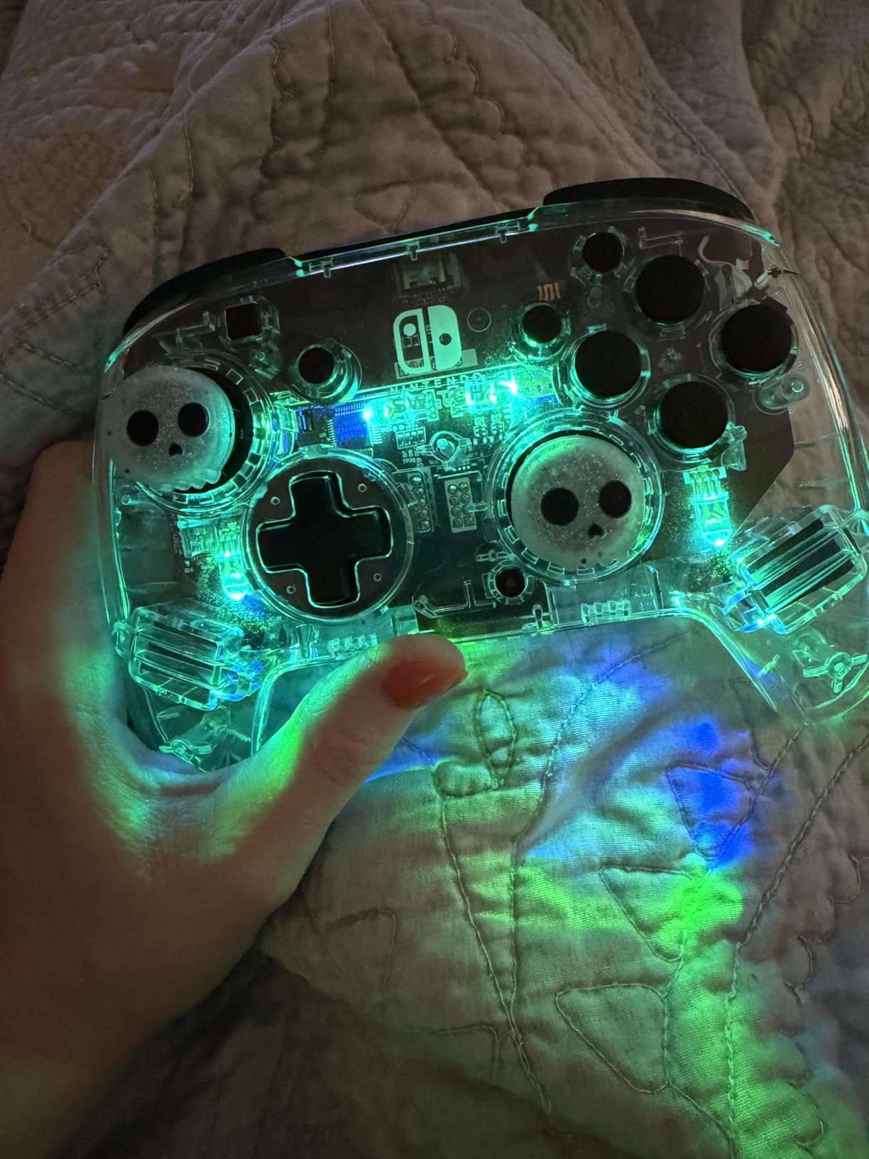 PDP Afterglow Wireless RGB Gaming Controller for Nintendo Switch 2, Lite customer photo 2