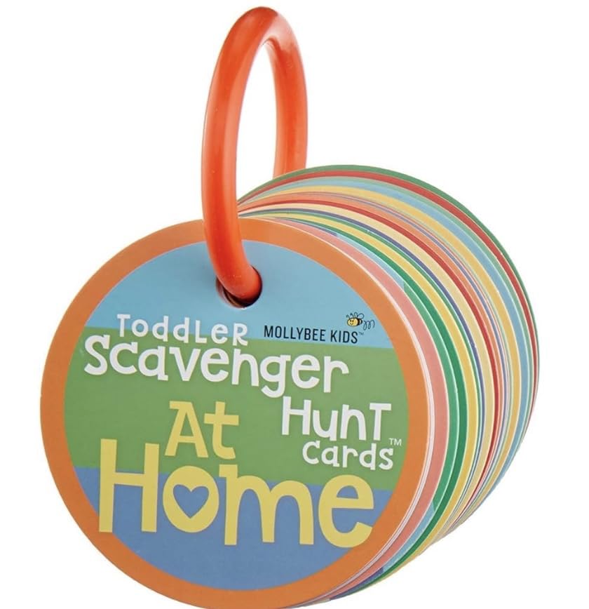MOLLYBEE KIDS Toddler Scavenger Hunt Cards at Home, Toddler Activity, Ages 2, 3, Indoor Scavenger Hunt Game customer photo 1
