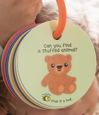 MOLLYBEE KIDS Toddler Scavenger Hunt Cards at Home, Toddler Activity, Ages 2, 3, Indoor Scavenger Hunt Game customer photo 2