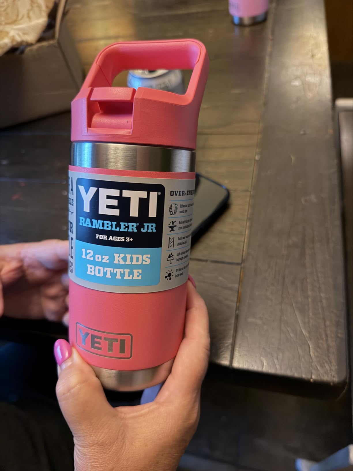 YETI Rambler Jr. 12 oz Kids Bottle, with Straw Cap customer photo 2