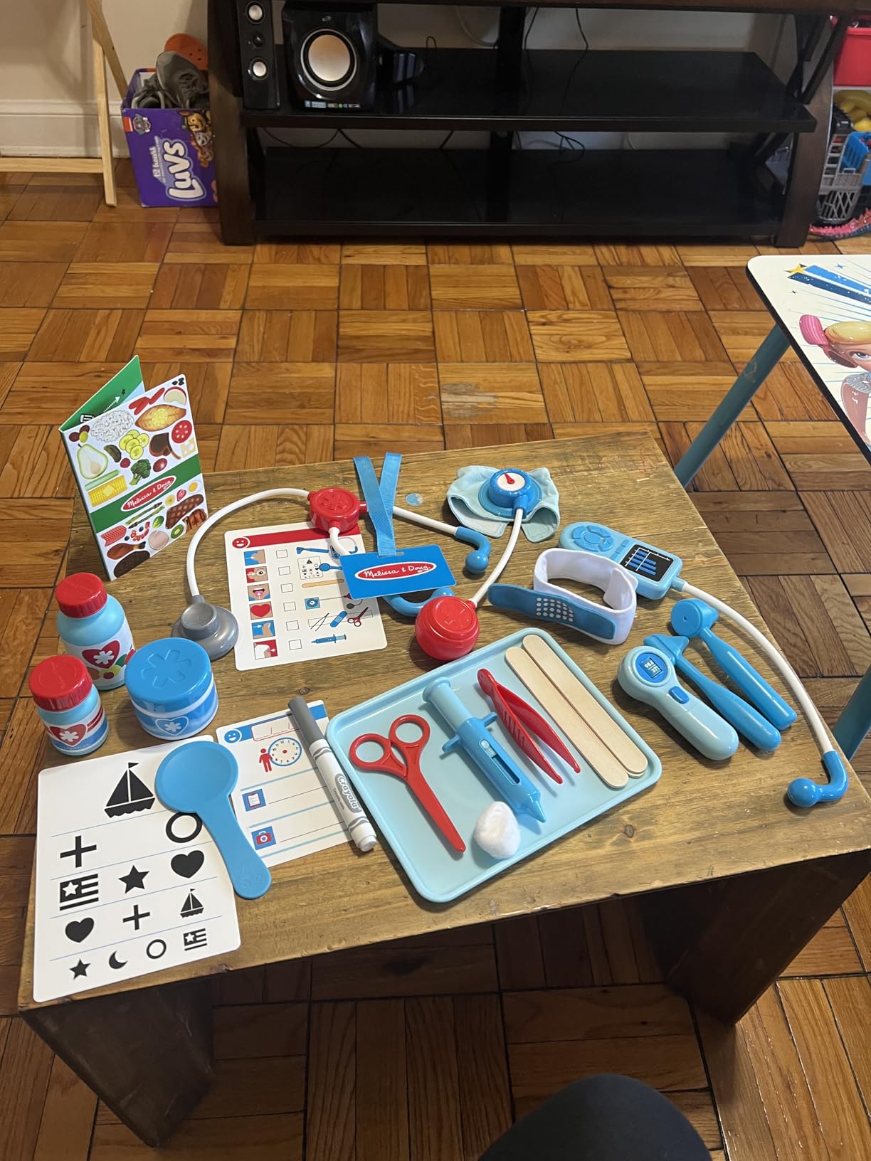 Melissa & Doug Get Well Doctor Kit, 25-Piece Toddler Doctor Play Set, Realistic Pretend Play Toys & Accessories, Preschool Toys for Girls & Boys Ages 3+ customer photo 1