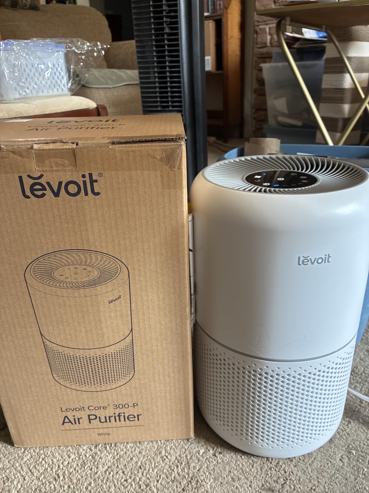 Levoit Air Purifier for Home Pets Hair Allergens in Bedroom Quiet Purifiers customer photo 1