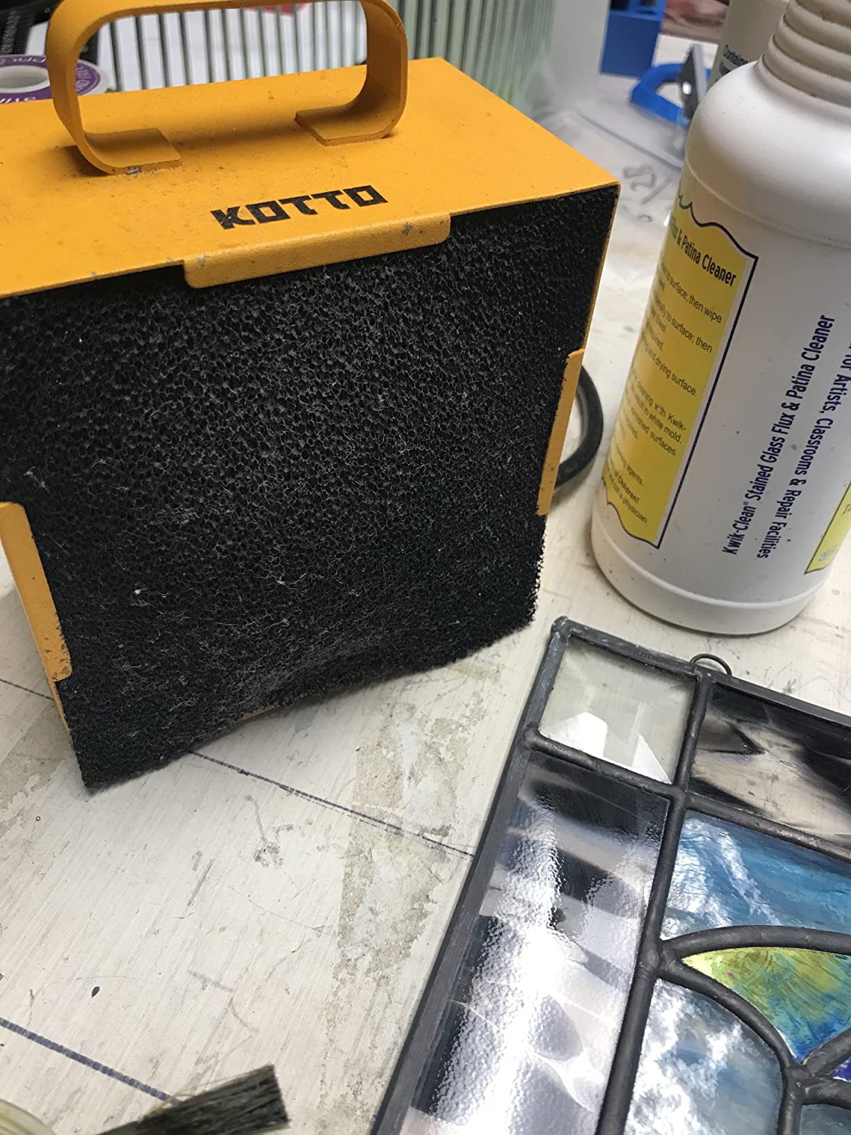 KOTTO Solder Smoke Absorber Remover Fume Extractor Soldering Filter customer photo 2