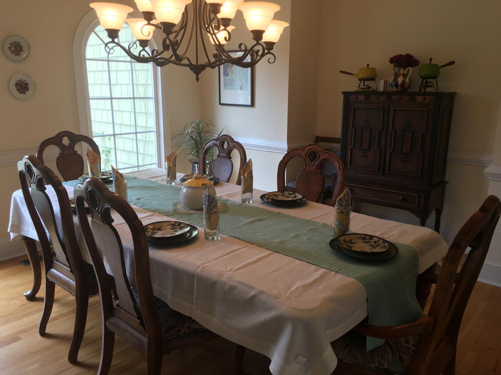 Solino Home 100% Linen Tablecloth Natural Rectangular, Fete 60 x 132 in customer photo 2