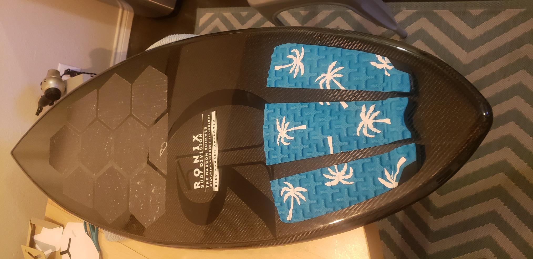 Ho Stevie! Premium Surfboard Traction Pad - Foot Won't Slip - 3 Piece, Full Size, Maximum Grip, Strongest 3M Adhesive customer photo 2