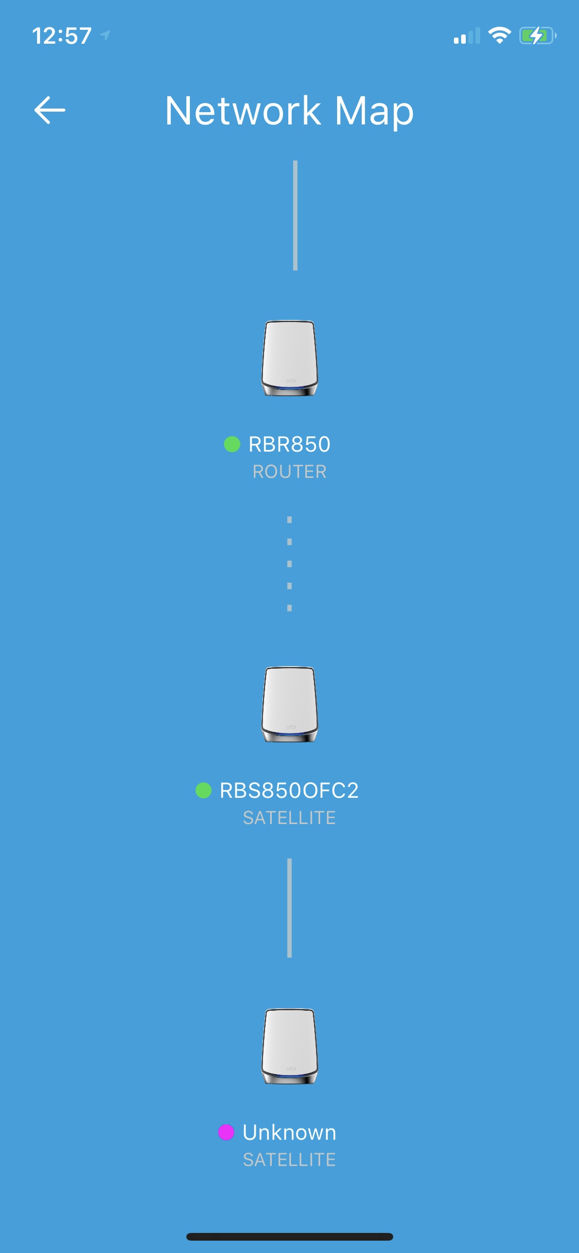 NETGEAR Orbi Whole Home Tri-Band WiFi 6 Mesh Network System (RBK852) – Router with 1 Satellite Extender -Security Features - Coverage Up to 5,000 sq. ft., 100 Devices - AX6000 (Up to 6Gbps) customer photo 1
