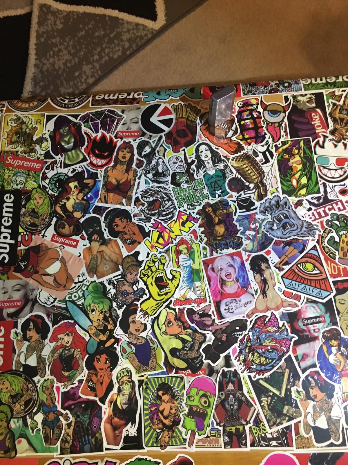Surf Stickers for Teens Girls Boys Surfing Laptop Stickers for Water Bottles Surfboard Waterproof Vinyl Stickers Surfer Stickers Pack 50Pcs'' customer photo 1