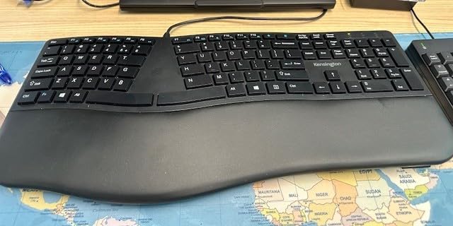 Kensington Pro Fit Ergonomic Wired Keyboard- Black (K75400US) customer photo 2