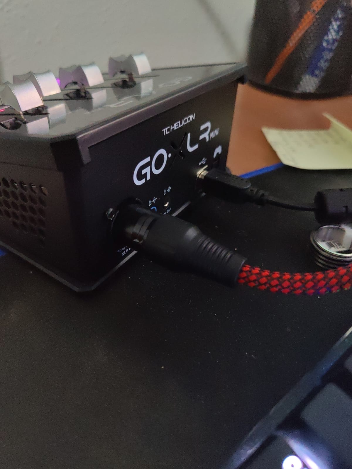 TC Helicon GoXLR MINI Online Broadcast Mixer with USB/Audio Interface and Midas Preamp, Officially Supported on Windows customer photo 2
