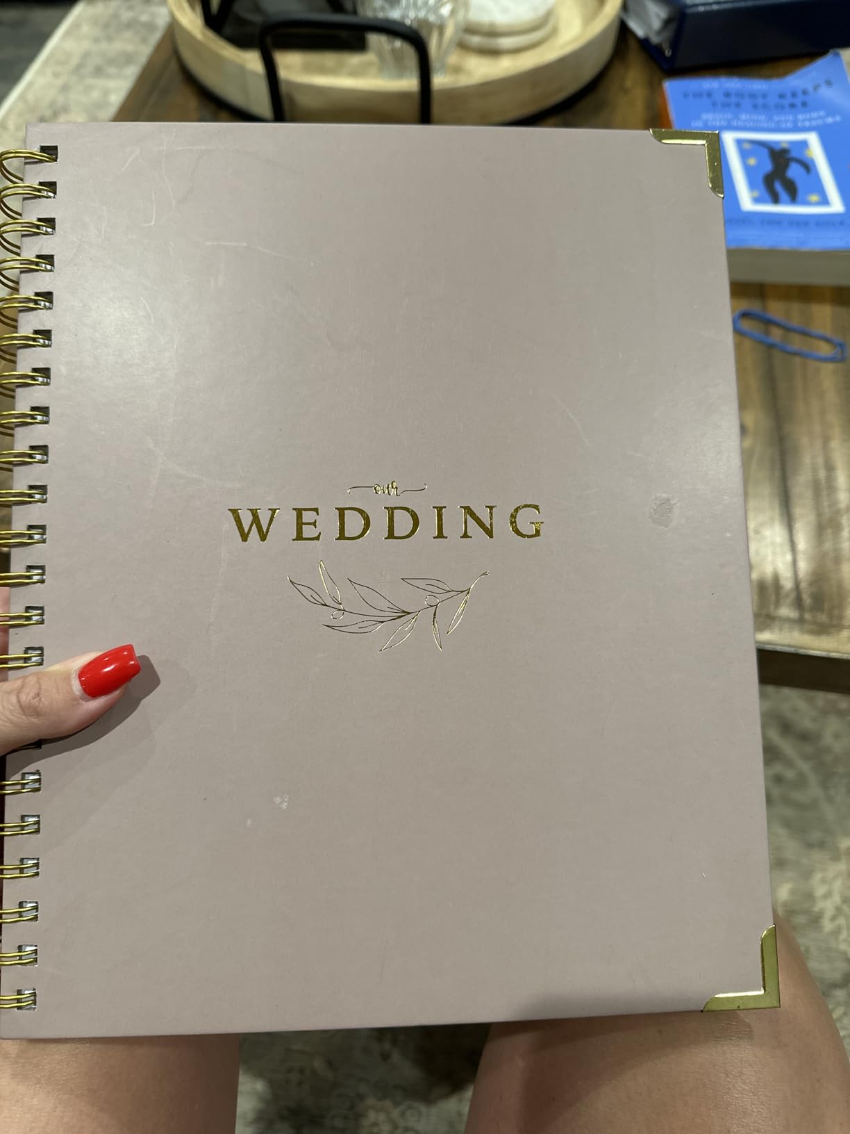 Your Perfect Day Wedding Planner Book and Organizer - Wedding Planner Book - Bridal Planning Binder with Countdown Calendar - Bride Gifts - (FLORAL) customer photo 1