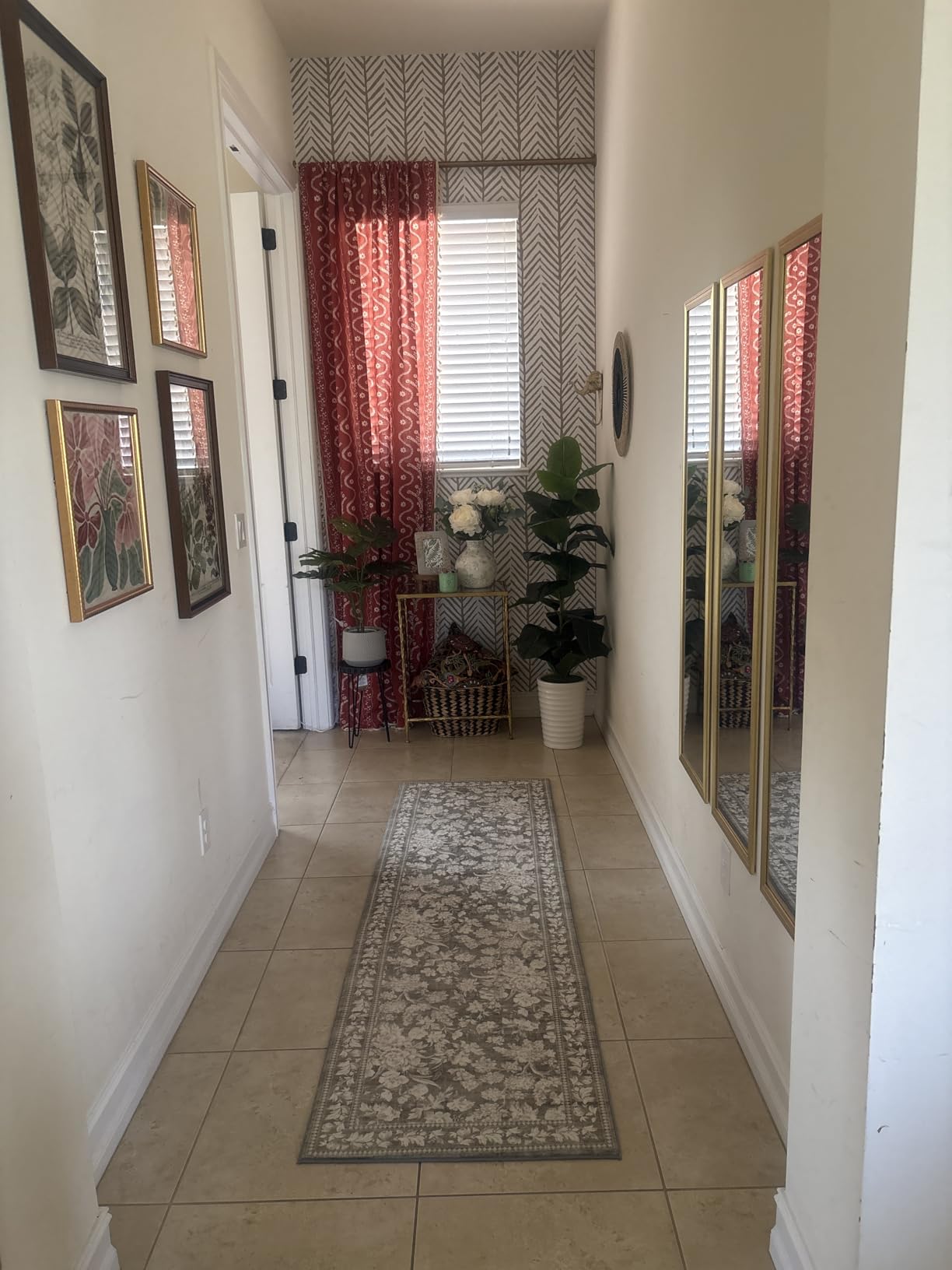Ivilon Tension Curtain Rod - Spring Tension Rod for Windows or Shower, 24 to 36 Inch. Warm Gold customer photo 2