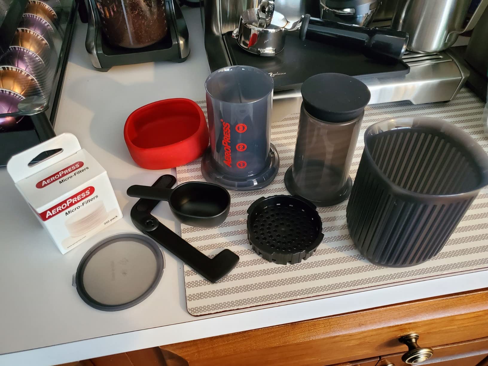 AeroPress Go Extra Small Portable Coffee Maker Kit customer photo 1