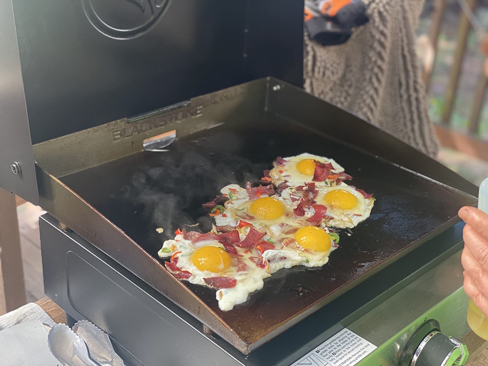 Blackstone® 1814 Propane Gas Griddle, 17 Inch, Black customer photo 2