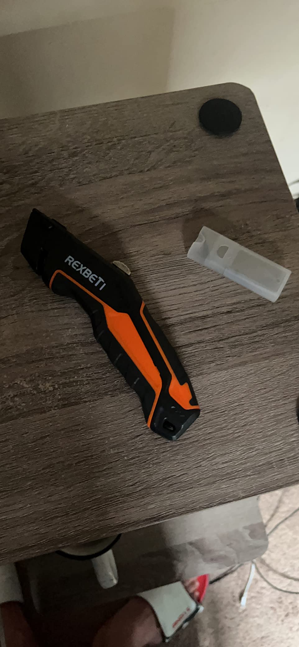 REXBETI Box Cutter 2-Pack, Utility Knife with Blade Storage, 18 Blades customer photo 2
