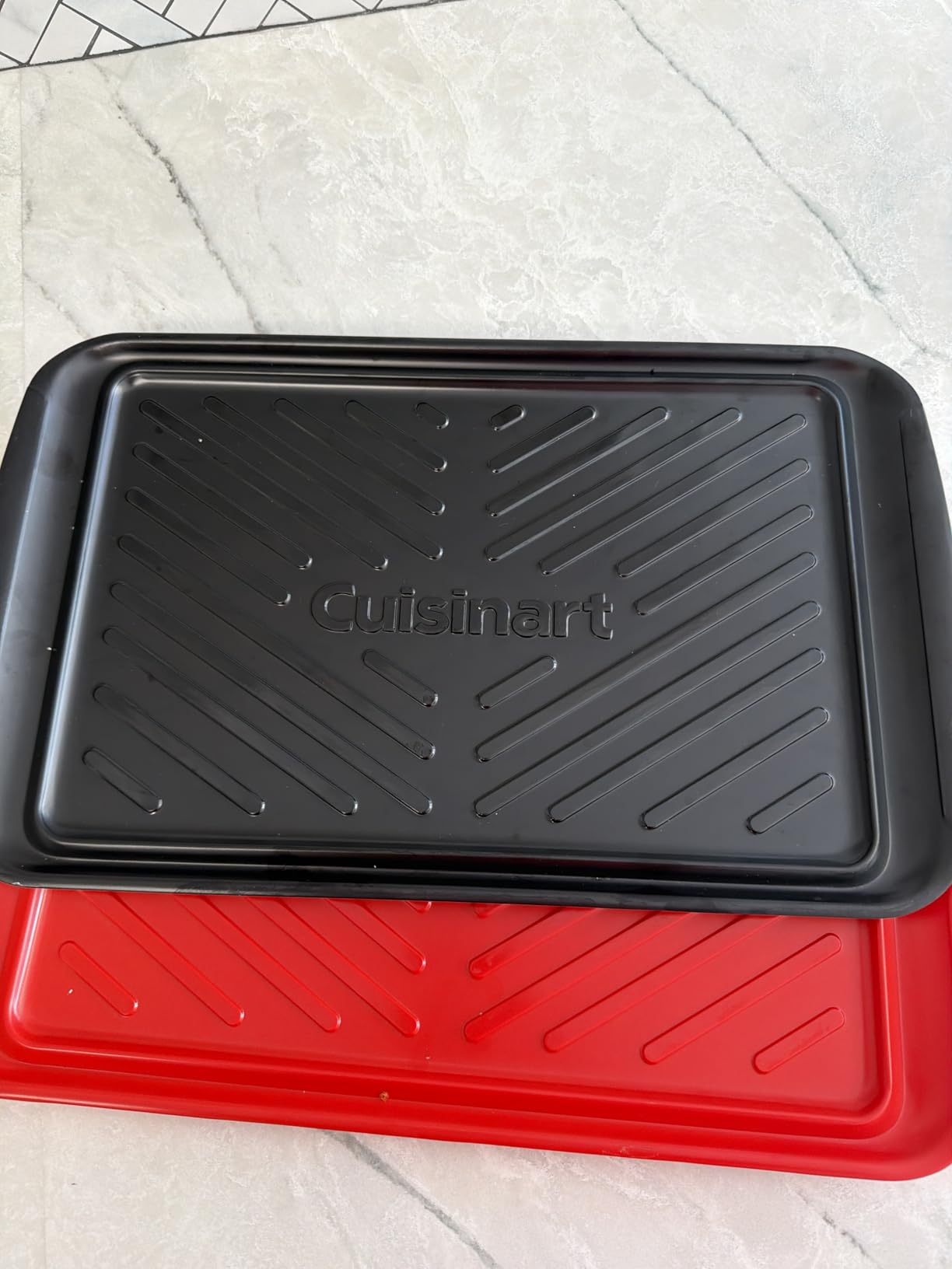 Cuisinart Grilling Prep and Serving Tray, Dishwasher-Safe, 2-Pc Nesting Set customer photo 1